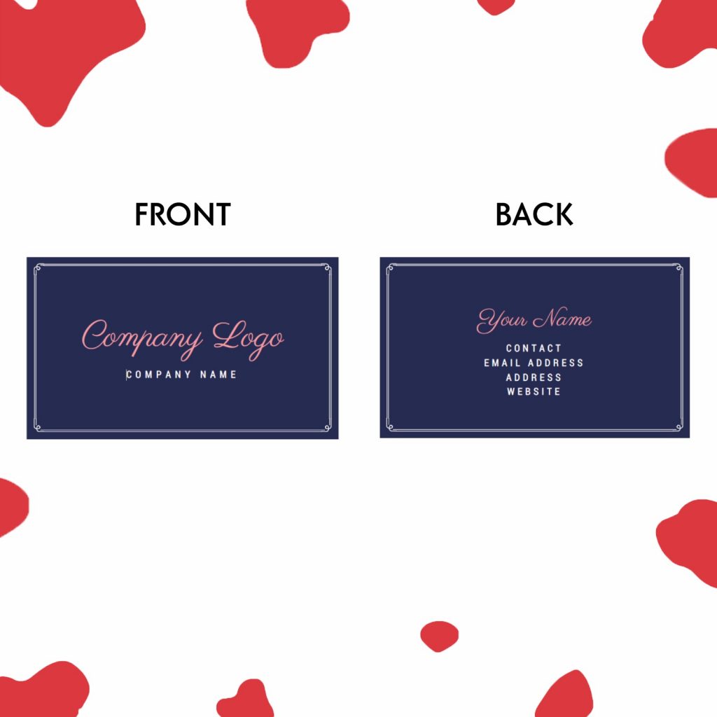 PRINT NIU Print Name Cards, Mirror Coat Stickers, Flyers, Bill Books & More