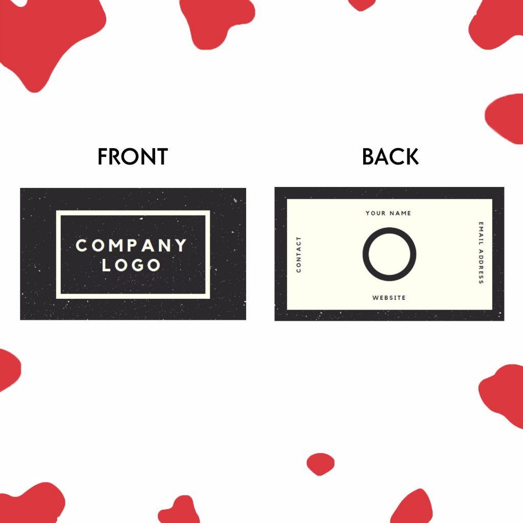 PRINT NIU Print Name Cards, Mirror Coat Stickers, Flyers, Bill Books & More