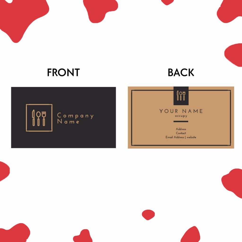 PRINT NIU Print Name Cards, Mirror Coat Stickers, Flyers, Bill Books & More