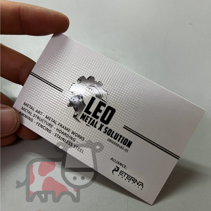 For great Spot UV Name Card : Clean Design Business Card - Elegant Printing by PRINT NIU