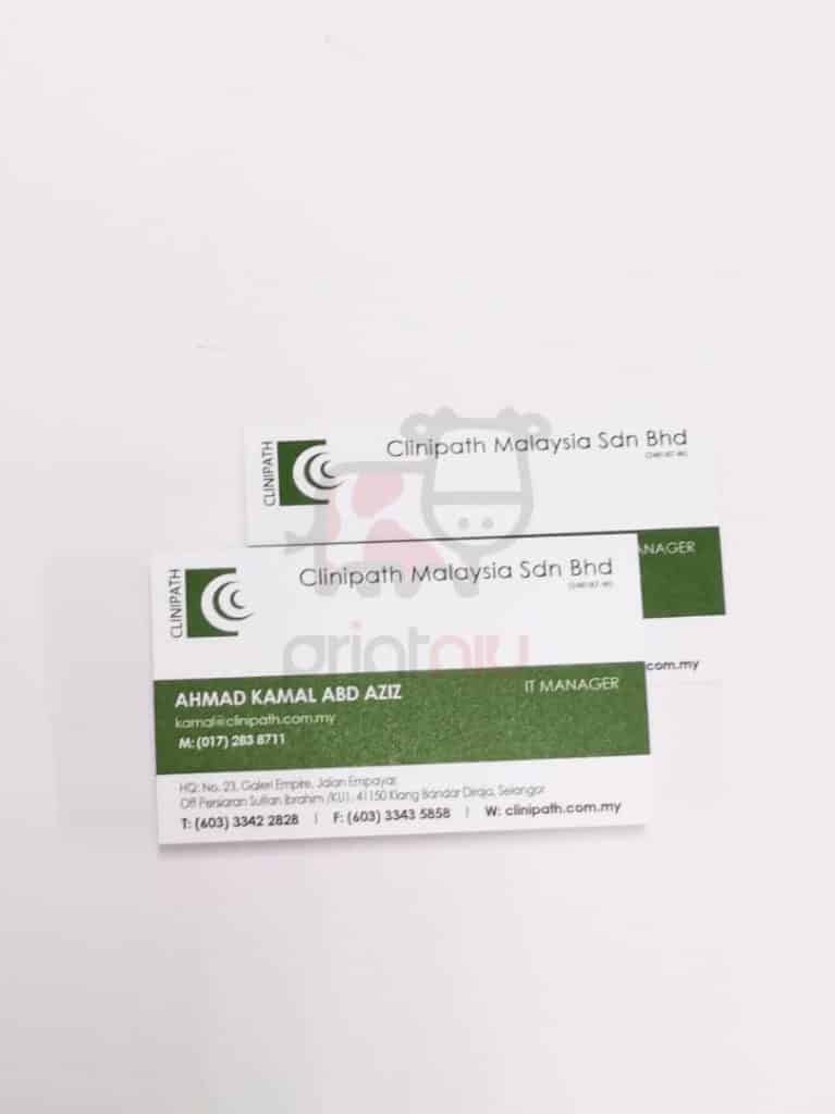 business name card printing label sticker printing printniu kepong menjalara