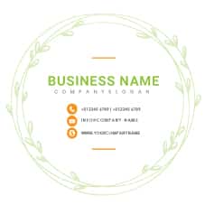 Square-sticker-Design-template PRINT NIU Print Name Card, Mirror Coat Stickers, Flyers, Bill Books & More