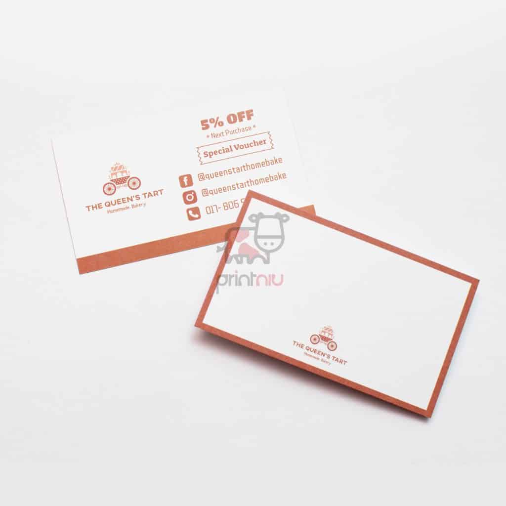 business name card printing label sticker printing printniu kepong menjalara
