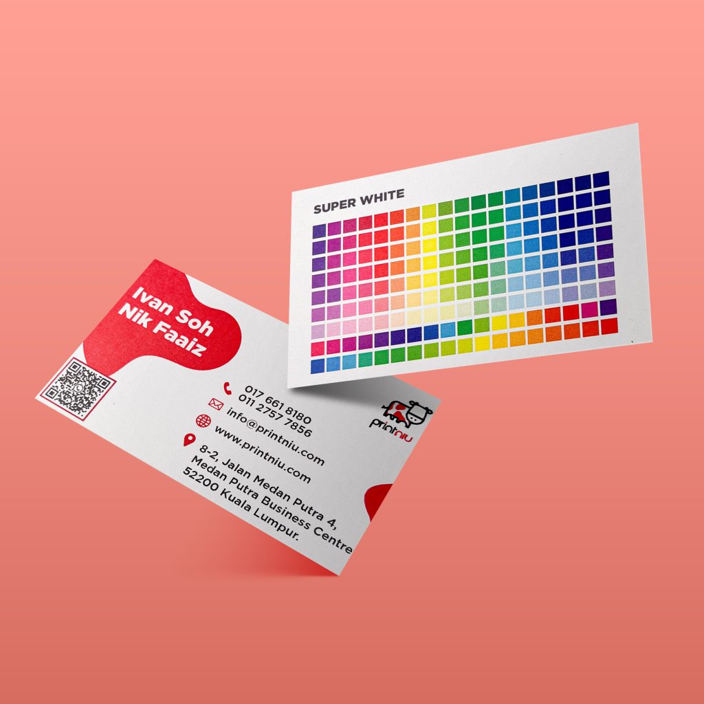 Textured Business Card Premium Business Name Card with Texture PRINT NIU Online Printing Kepong Menjalara Name Card Stickers Label Sticker Bill Book Flyers Poster